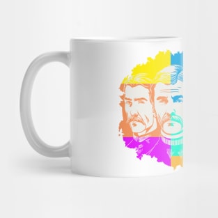 Prominent figures of Ukrainian culture pop-art Mug